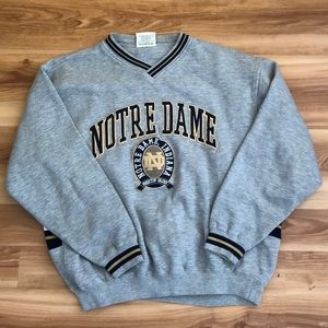 vintage notre dame sweatshirt